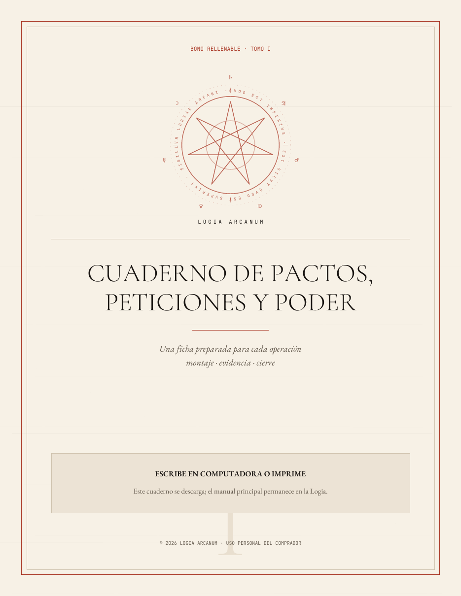 Portada real del cuaderno rellenable del Tomo I