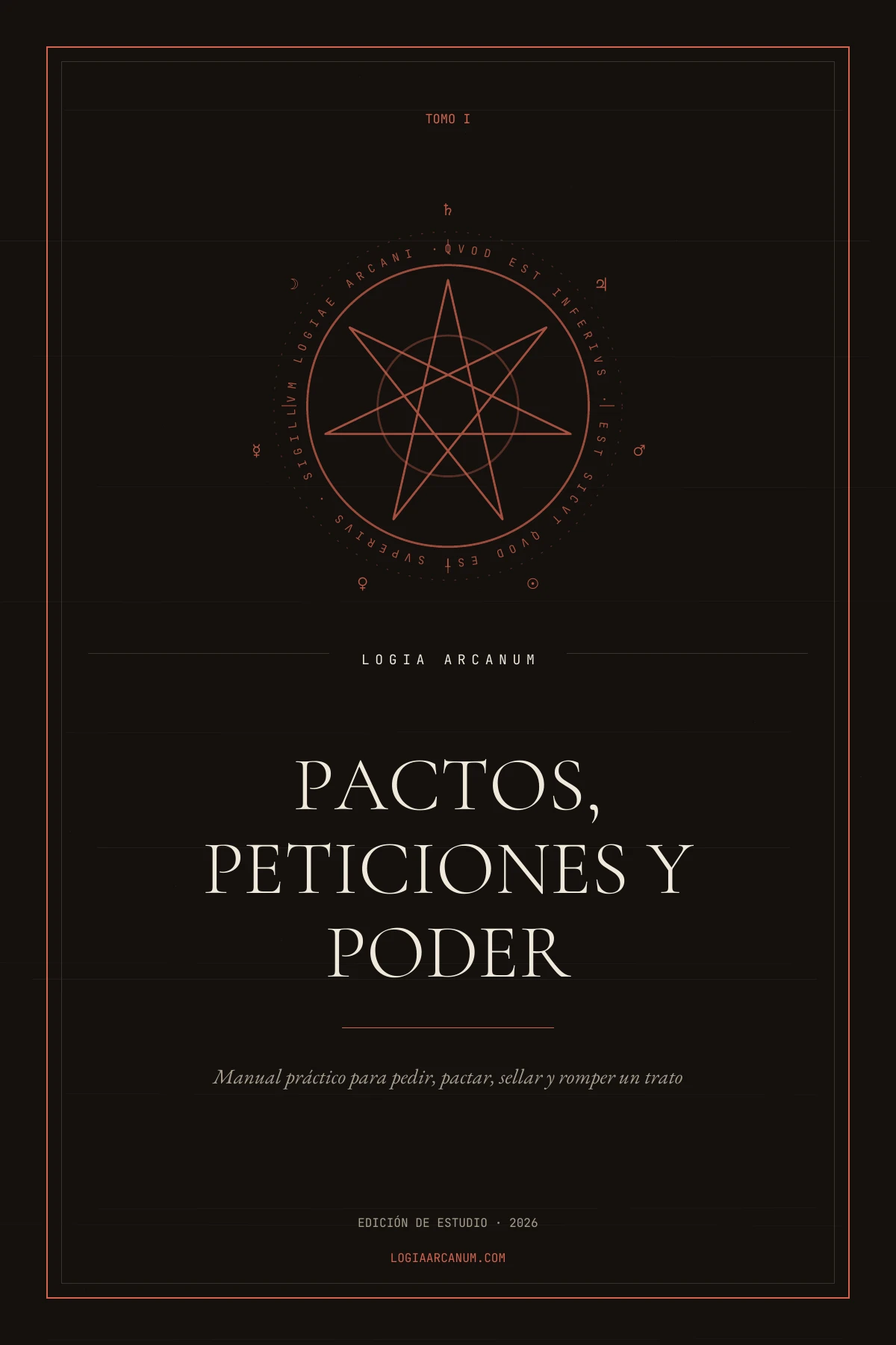 Portada del Tomo I: Pactos, peticiones y poder